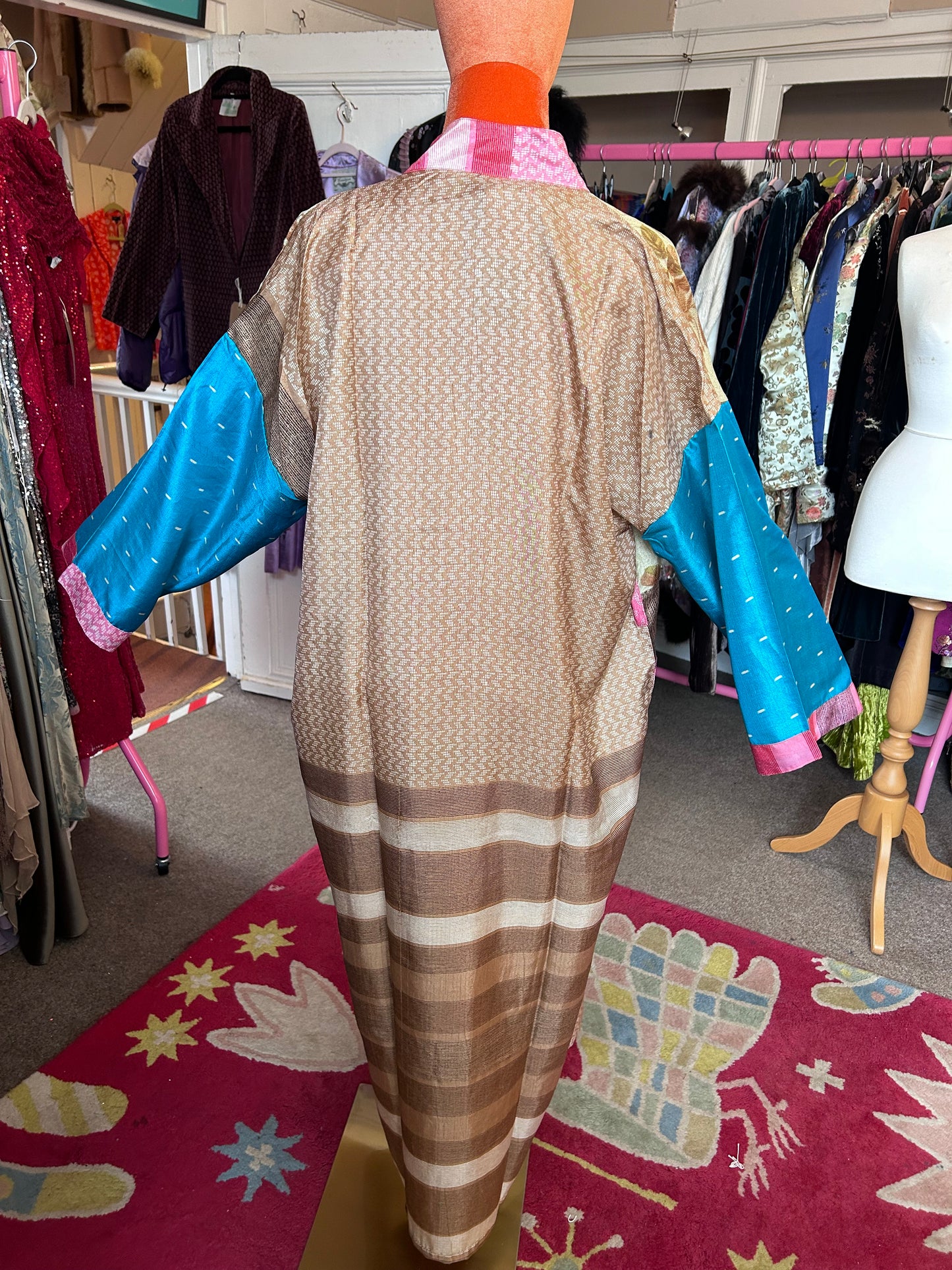 Vintage sari kimono