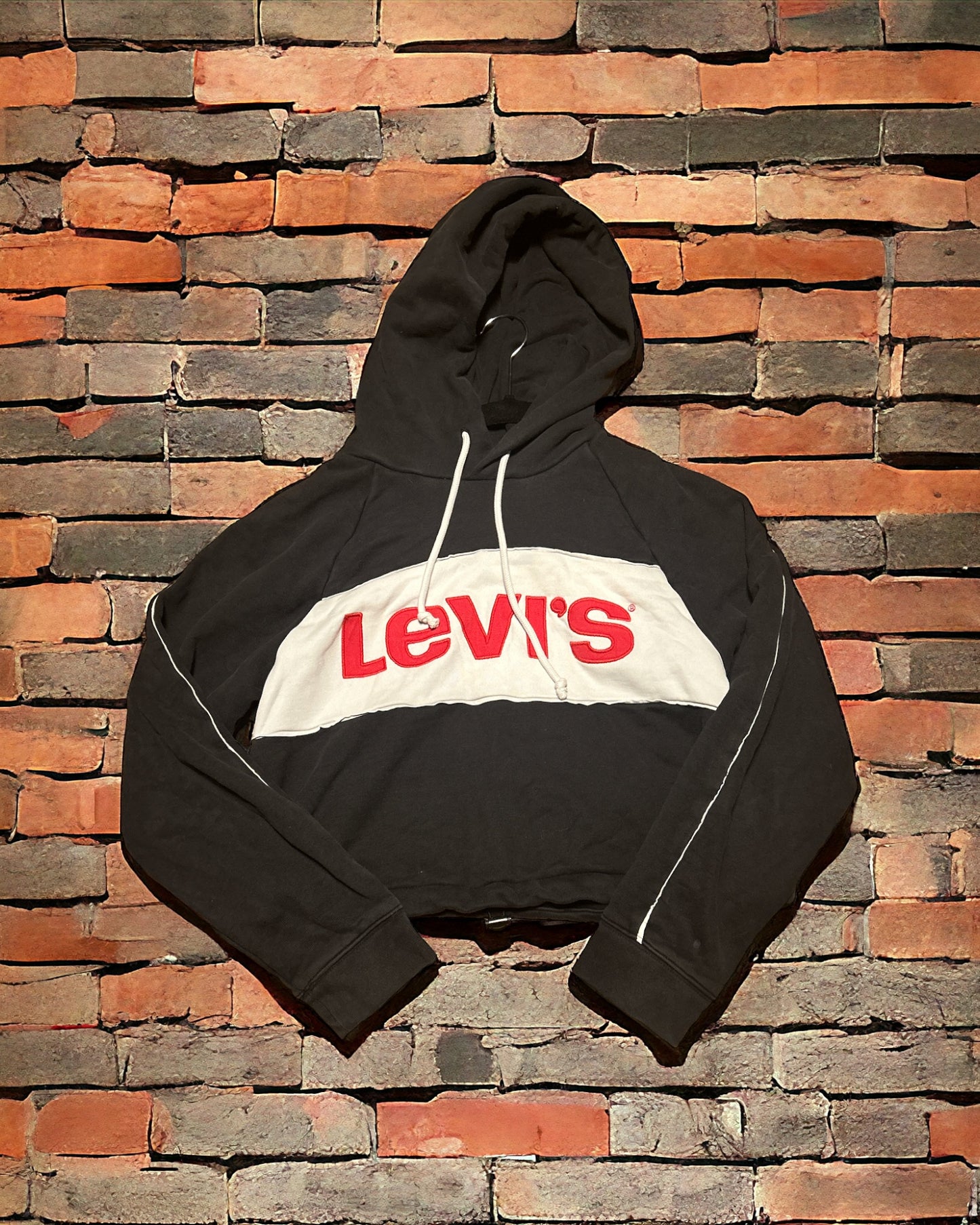 Cropped Levi’s hoodie