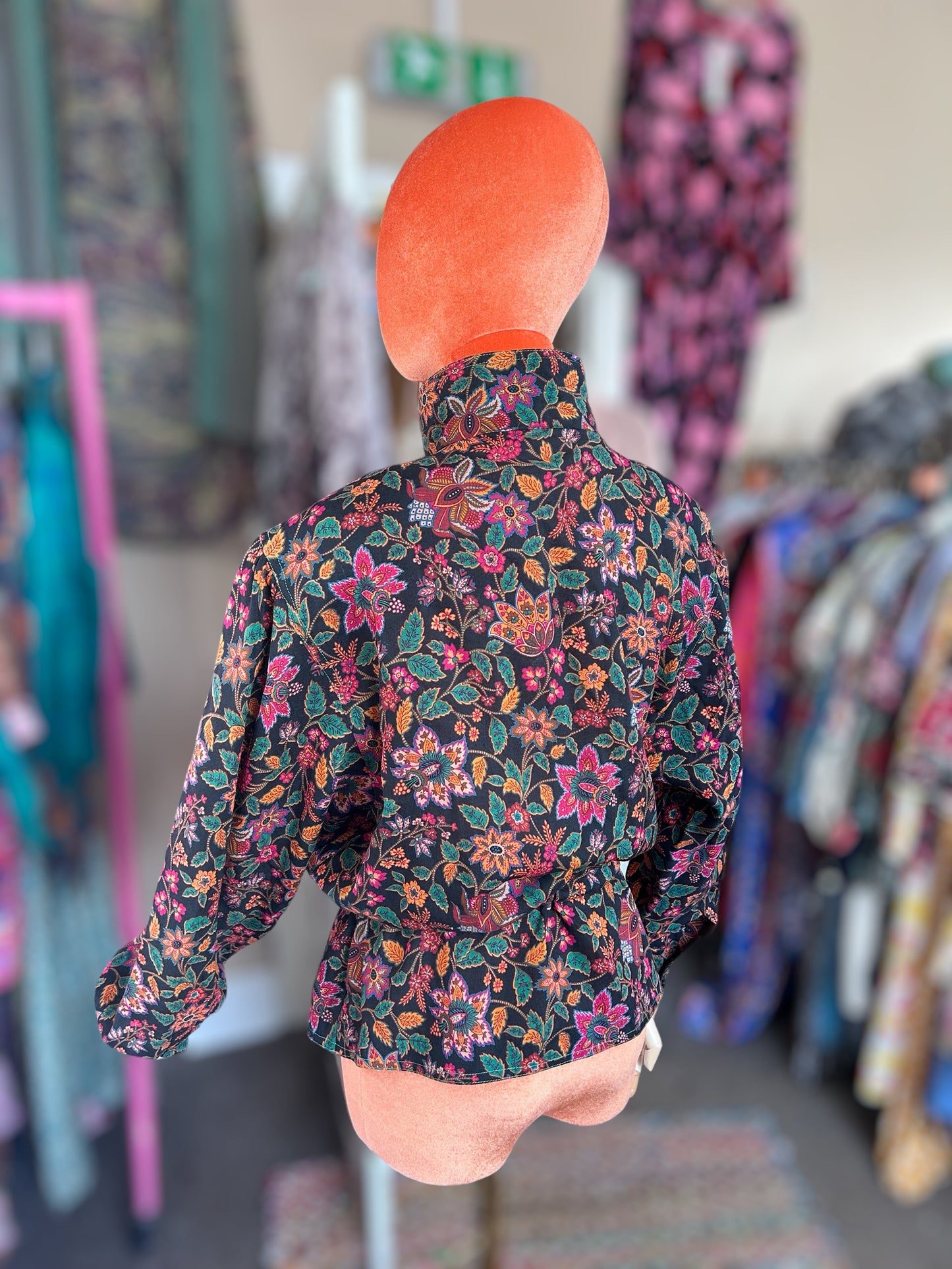 Jaeger vintage peplum blouse