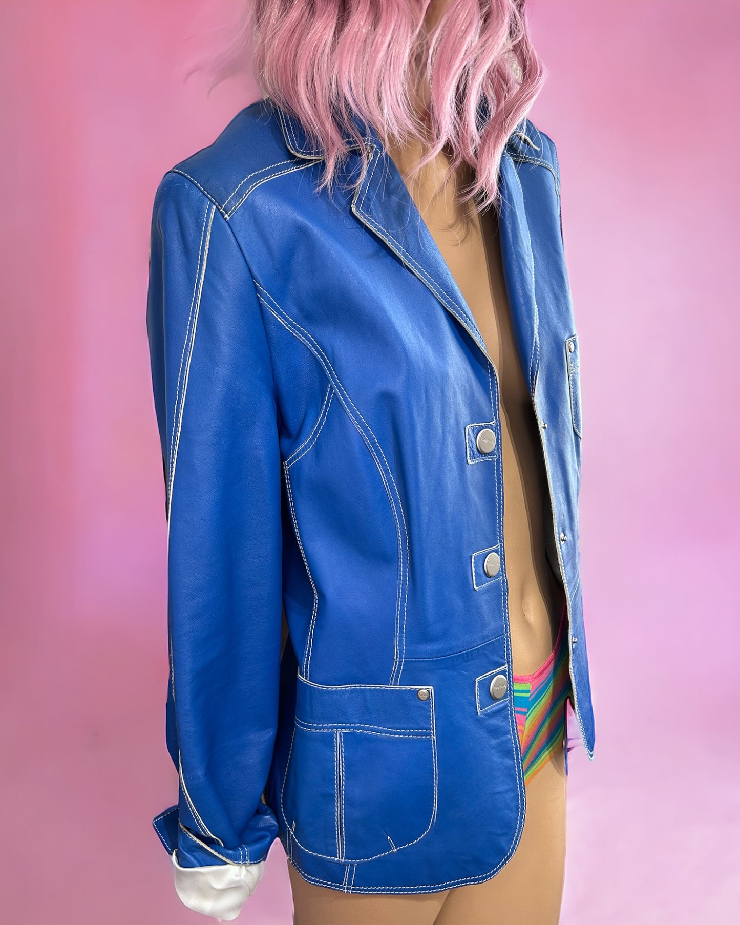 Betty Barclay leather jacket