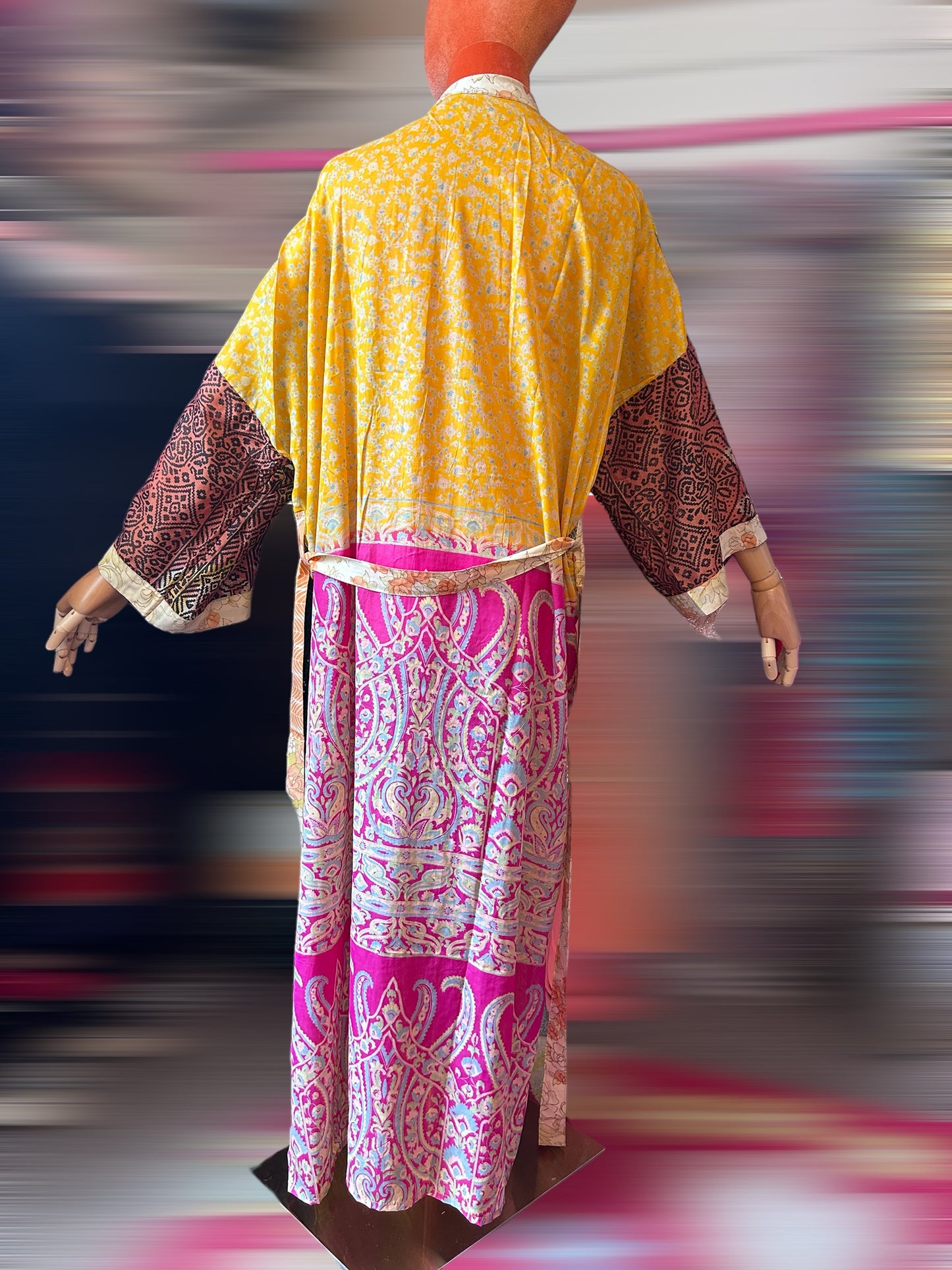 Silk Sari kimono