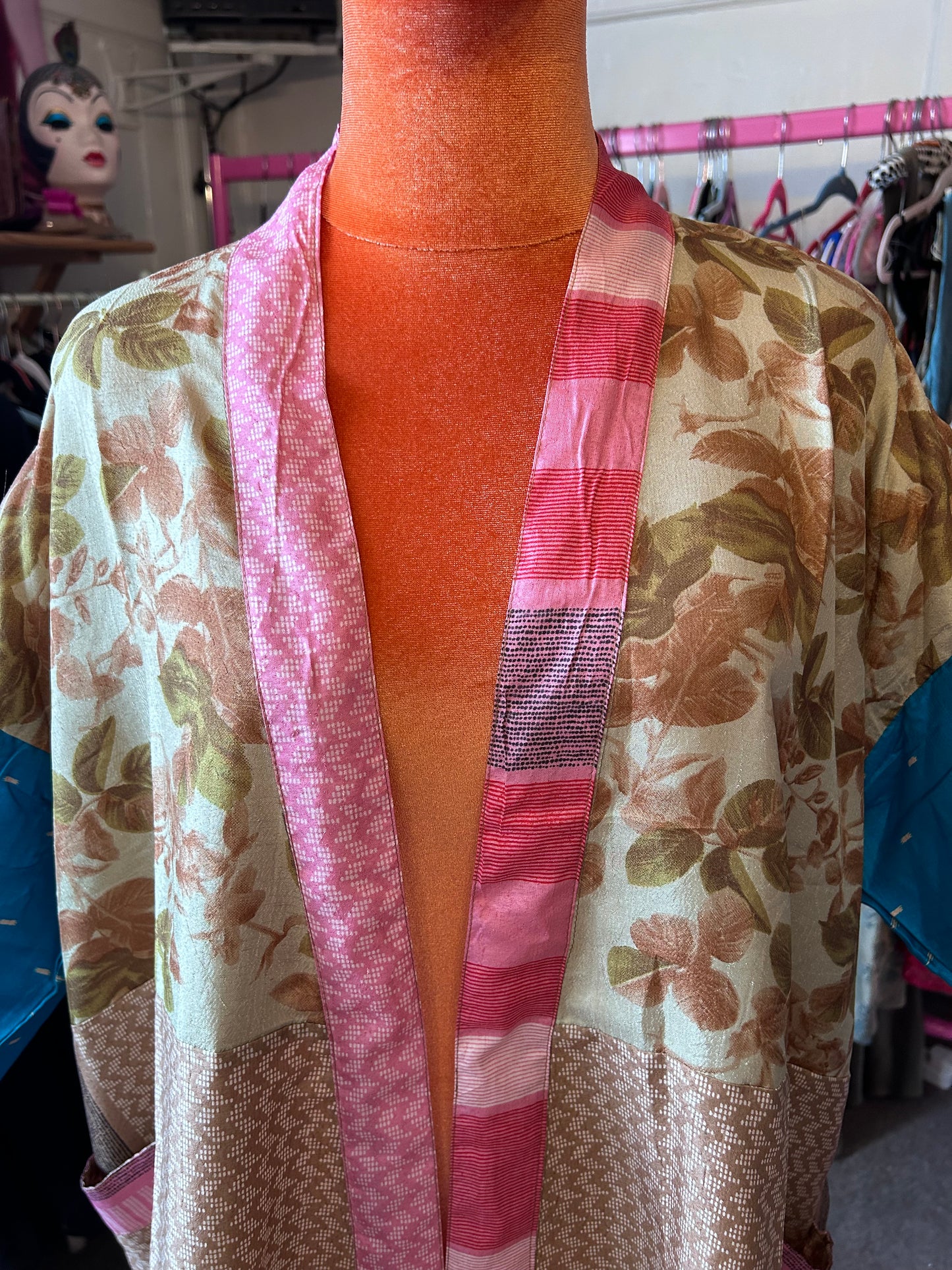 Vintage sari kimono