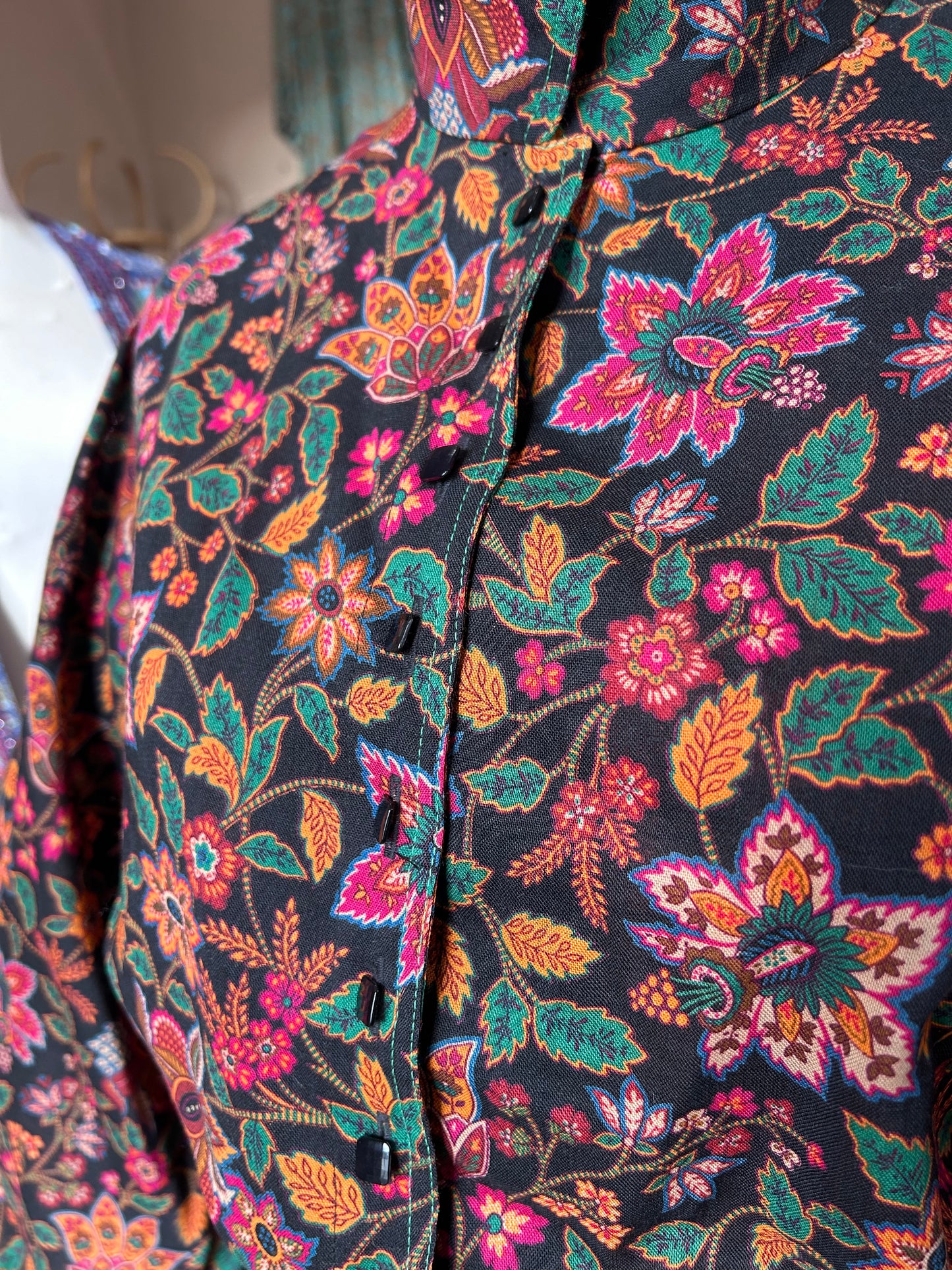 Jaeger vintage peplum blouse