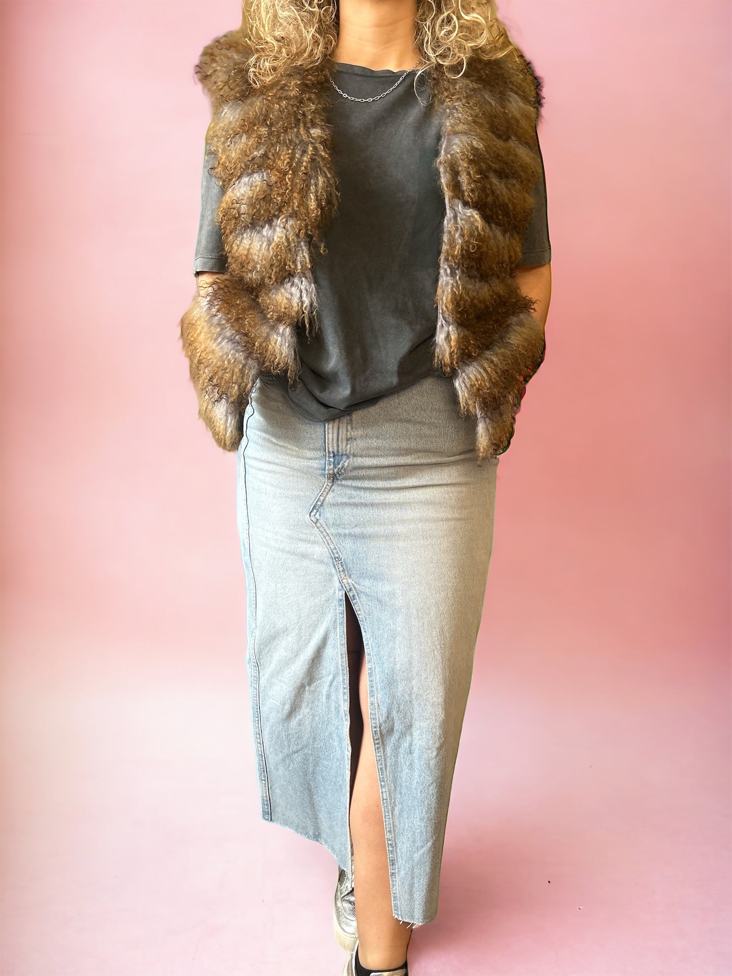 Sheepskin Gilet