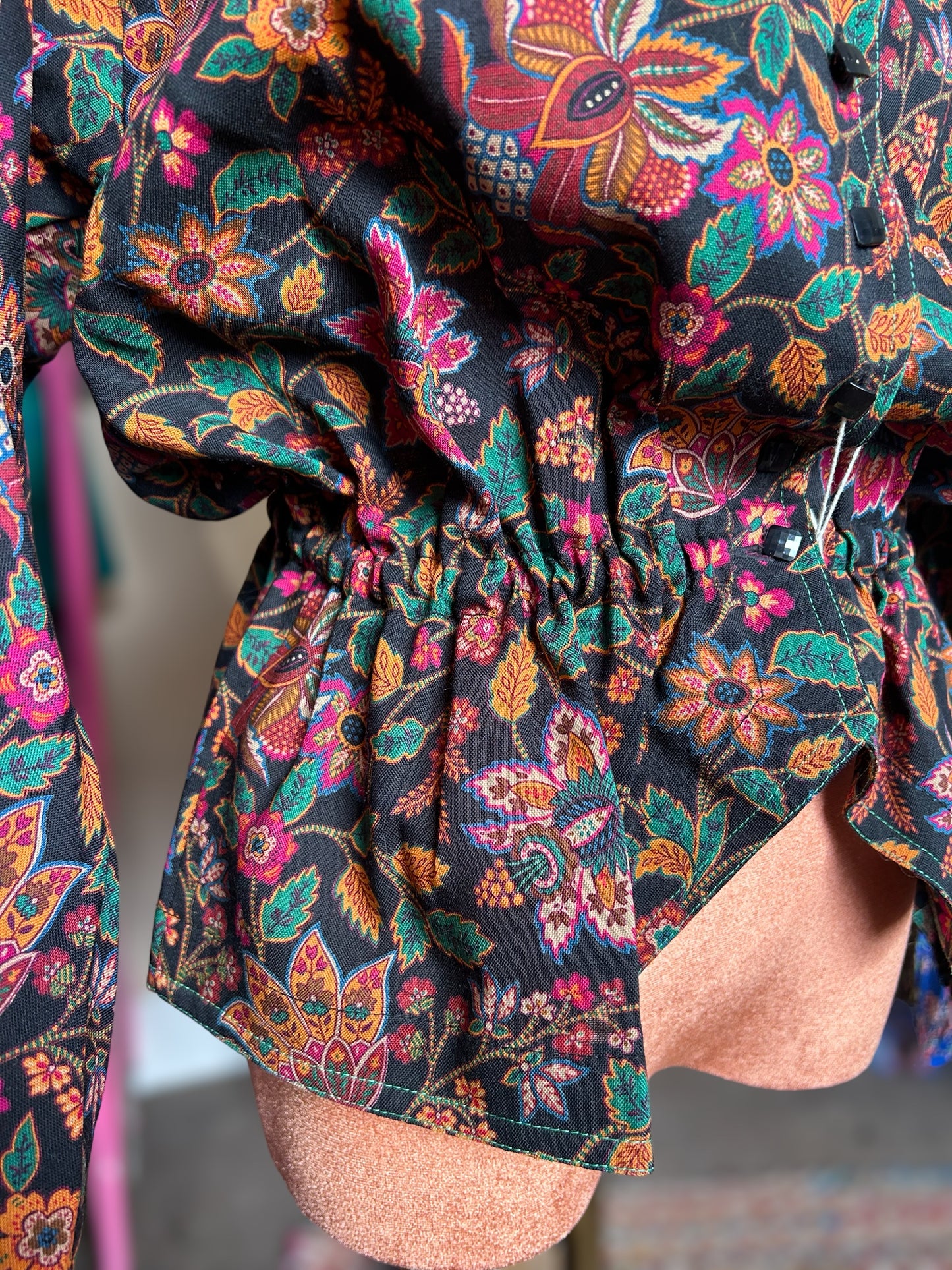 Jaeger vintage peplum blouse