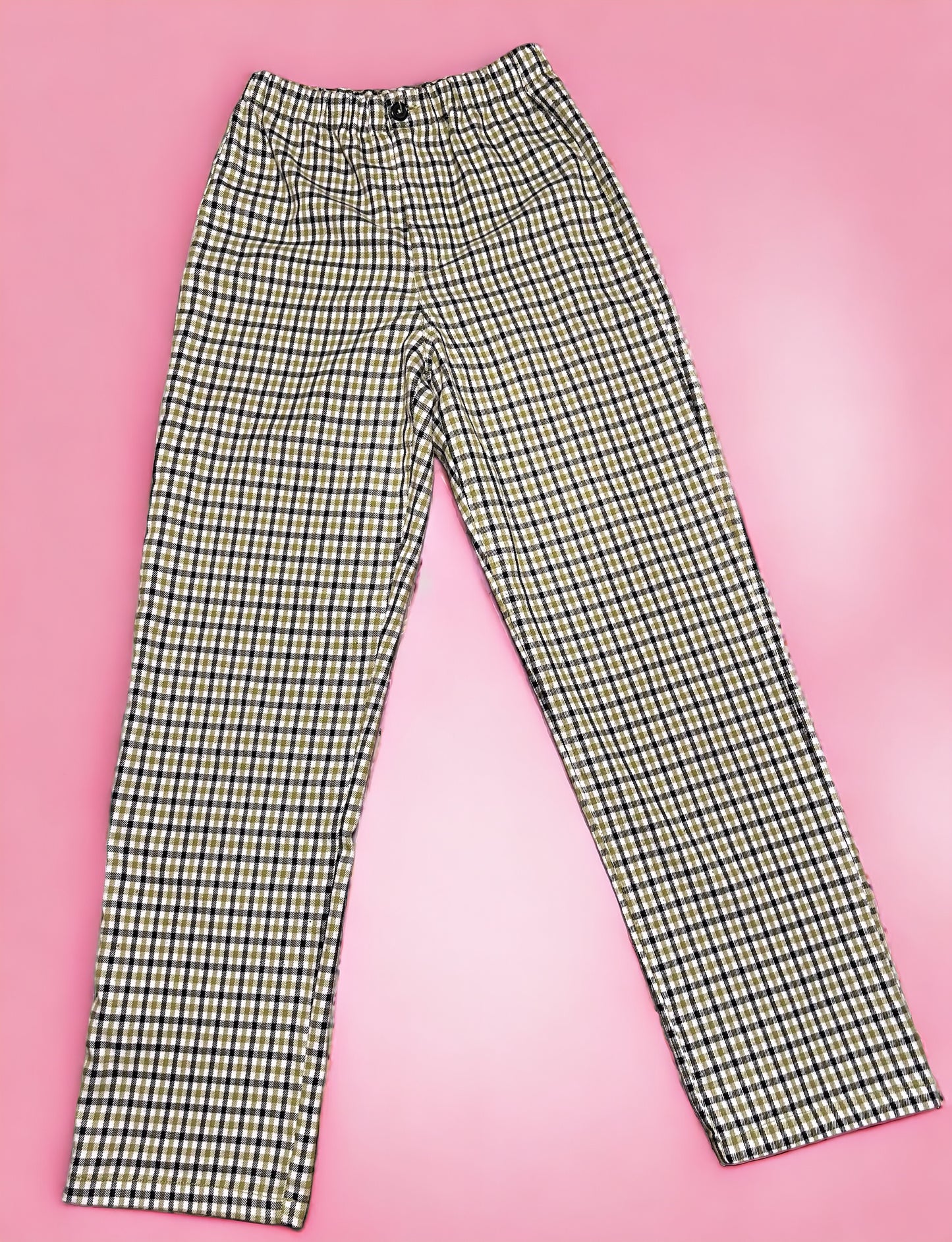 Check trousers